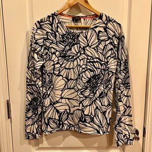 The Limited factory floral sweater